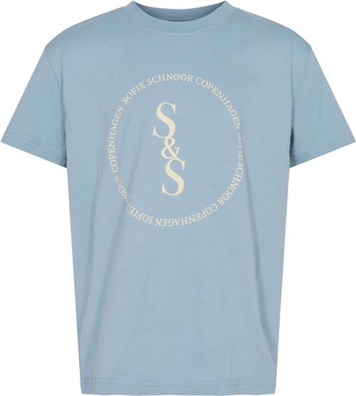 Sofie Schnoor Tshirt Str 12 år / 152 cm - Light Blue Kortærmede T-shirts hos Magasin