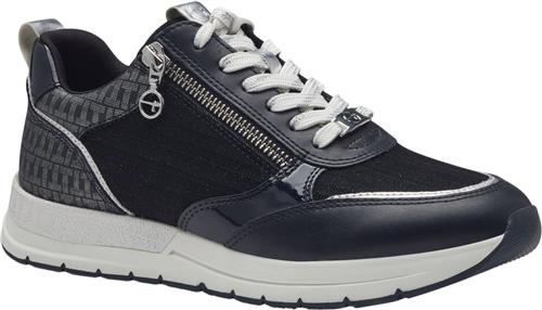 Se Tamaris 123732-41 Kvinde Navy Comb Sneakers Str 40 - hos Magasin ved Magasin