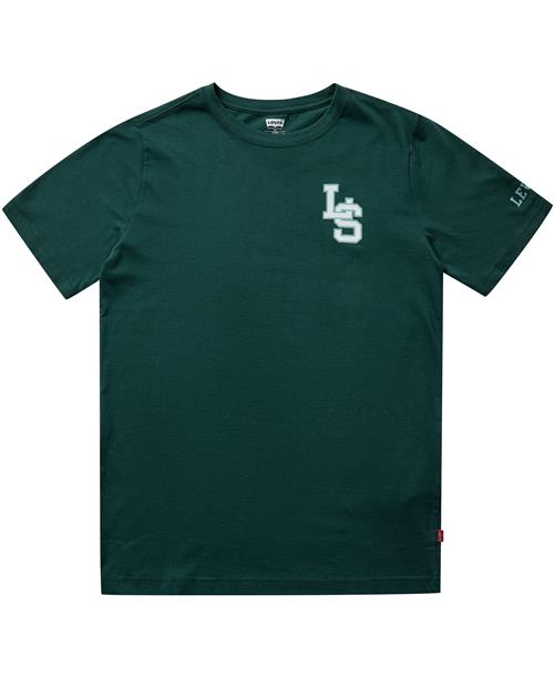 Levi's "LVB """"LS"""" Monogram TEE" Str 14 - Bistro Green Kortærmede T-shirts hos Magasin