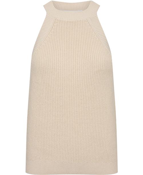 Selected Femme Slfvinna SL Halterneck Knit Kvinde Birch Tanktoppe Str XS - hos Magasin