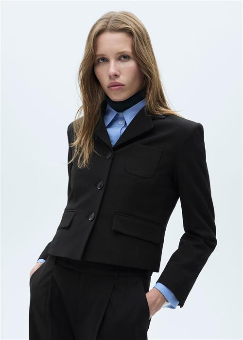 Se MANGO Blazer .- Cami Kvinde Black Blazere Str M - hos Magasin ved Magasin