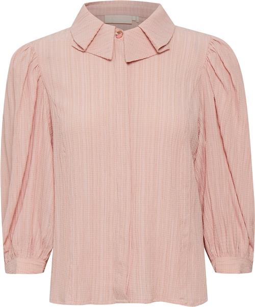 Se Karen by Simonsen Frostykb Blouse Kvinde Rose Dust Langærmede Bluser Regular Fit Str 42 - hos Magasin ved Magasin