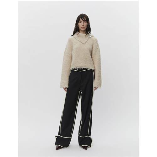 DAY Birger et Mikkelsen Gillian Luxe Boucle Kvinde Vanilla Ice Sweaters Str M - hos Magasin