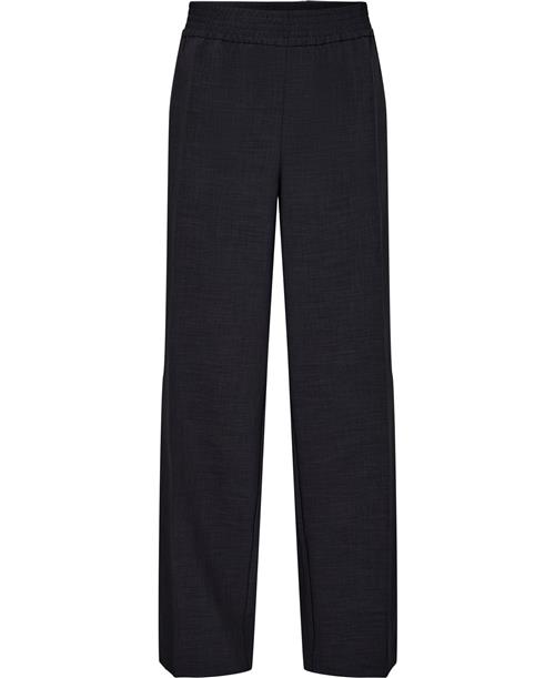 HERSKIND Pinky Pants Kvinde Navy Grey Bukser Med Lige Ben Str 36 - Polyester hos Magasin