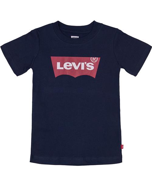 Se Levi's Teeshirt Str 12 år / 152 cm - Dress Blues Kortærmede T-shirts hos Magasin ved Magasin