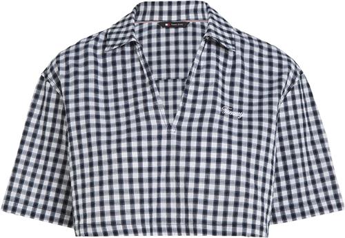 Se Tommy Hilfiger TJW SP CRP Gingham Blouse Kvinde Gingham Toppe Str L - hos Magasin ved Magasin