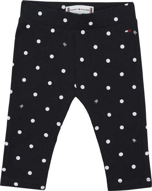 Tommy Hilfiger Baby Monotype Leggings Str 2 år / 92 cm - Desert Sky Bukser hos Magasin