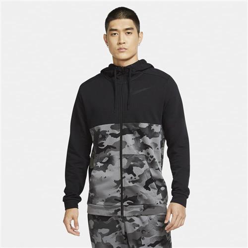 Nike Dri Fit Camo Haettetroje M - Hættetrøjer hos Magasin