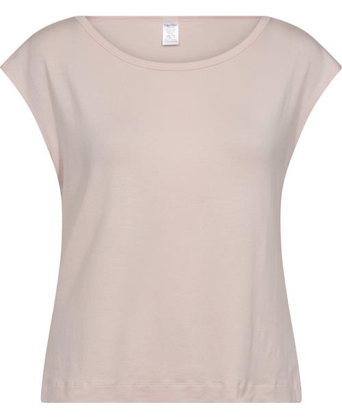 Calvin Klein S/S Wide Neck Kvinde Ln4 Kortærmede T-shirts Str XS - hos Magasin