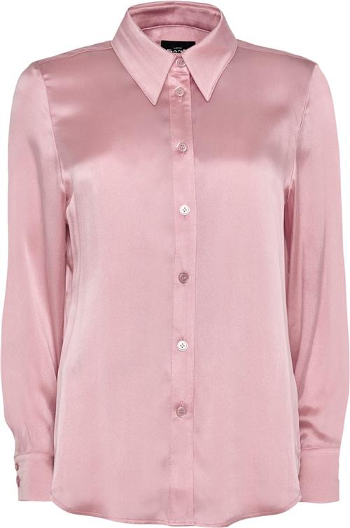 Sand 3176 Matt Latia N Kvinde Soft Pink Skjorter Str 42 - hos Magasin