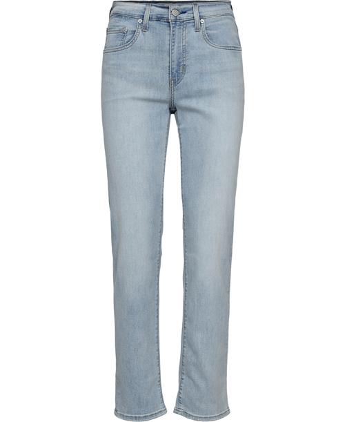 Se Levi's 724 High Rise Straight Cool BR Kvinde Blå Skinny Jeans Str W29 / L30 - hos Magasin ved Magasin