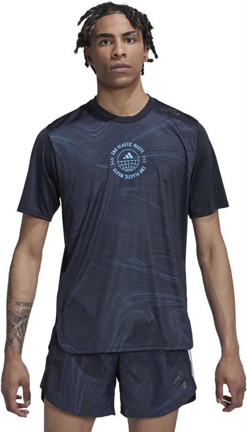 Se adidas Designed for Running for the Oceans Tshirt L - T-shirts Polyester hos Magasin ved Magasin