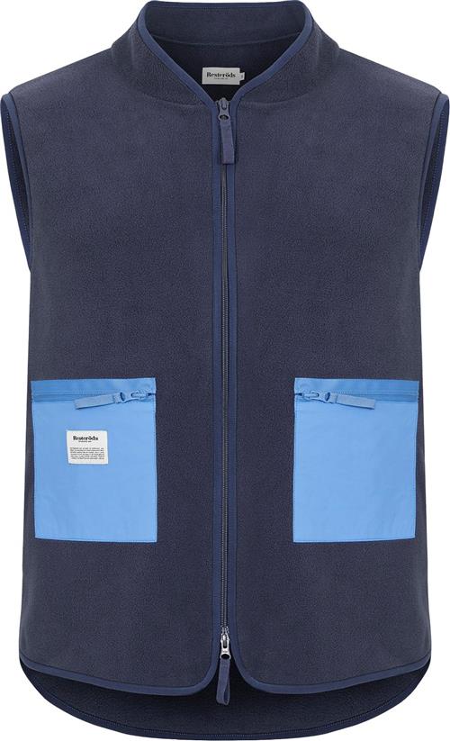 Resteröds Fleece Vest Plain Mand 60 Veste Str XL - hos Magasin