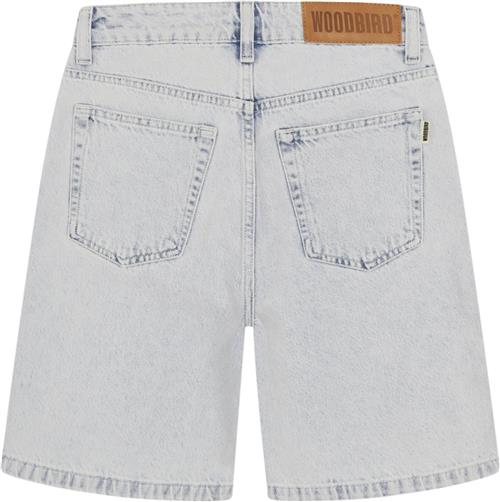 Woodbird Wbmaggie Fair Shorts Kvinde Washed Blue Denim Shorts Str 25 - hos Magasin