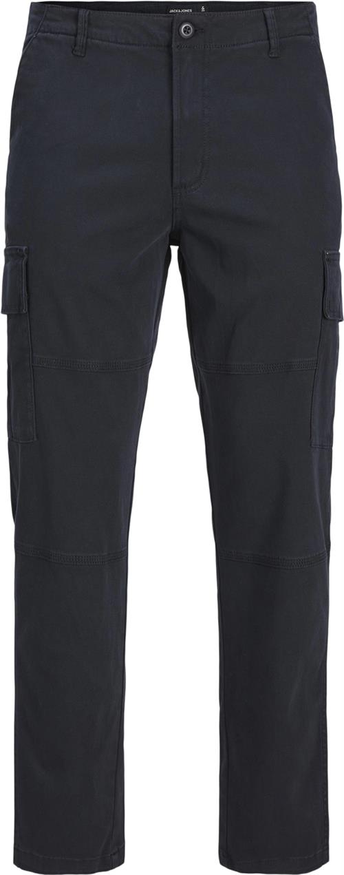 Jack & Jones Jsptkane Jjharlow Cargo SN JNR Mand Sort Jeans Str 164 - hos Magasin