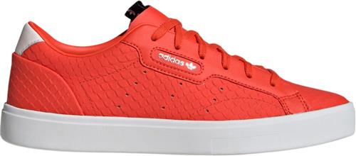 Se adidas Sleek Sneakers Kvinde Rød Sneakers Str 36 2/3 - Læder hos Magasin ved Magasin