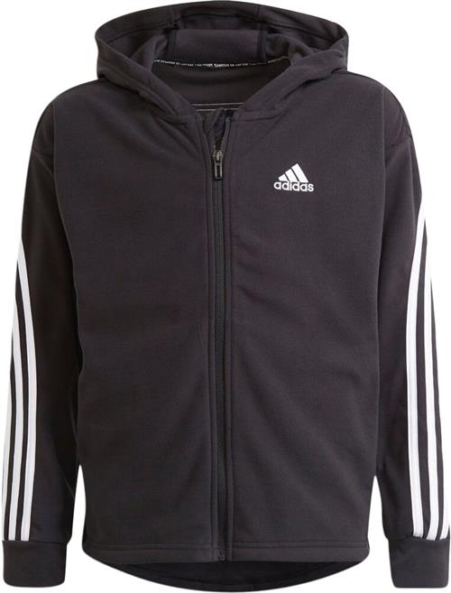 adidas Future Icons Primegreen Polar Fleece 3ipes Hættetrøje 104 - Sweatshirts & Hættetrøjer Polyester hos Magasin