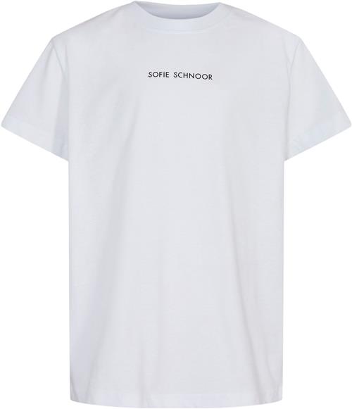 Sofie Schnoor Tshirt Str 10 år / 140 cm - Hvid Kortærmede T-shirts hos Magasin