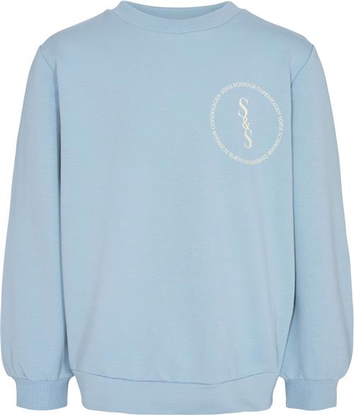 Sofie Schnoor Sweatshirt Str 176 - Light Blue Sweatshirts hos Magasin