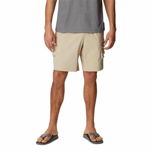 Se Columbia Field Creek Cargo Shorts Mand Ancient Fossil Casual Shorts Str M-10 - Nylon hos Magasin ved Magasin