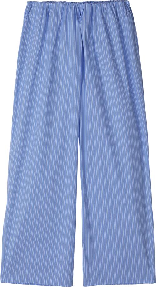 Stylein Jessie Trousers Kvinde Striped Bukser Med Brede Ben Str S - hos Magasin