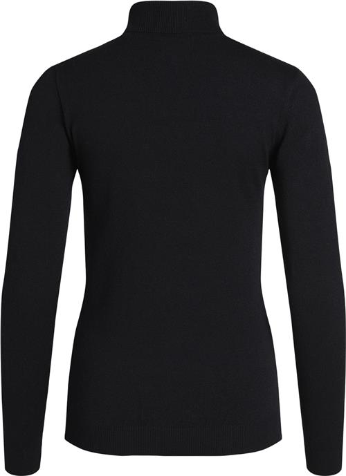 Object Objthess L/S Rollneck Knit Pullover Kvinde Black Rullekraver Str XL - hos Magasin