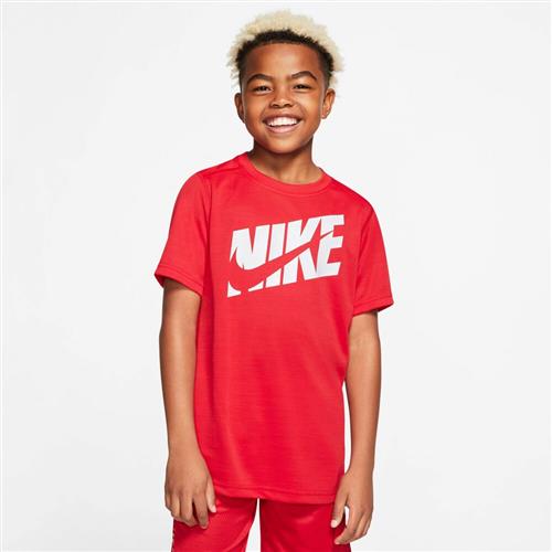 Se Nike Dri Fit Traenings T Shirt 128-137 / S - T-shirts Polyester hos Magasin ved Magasin