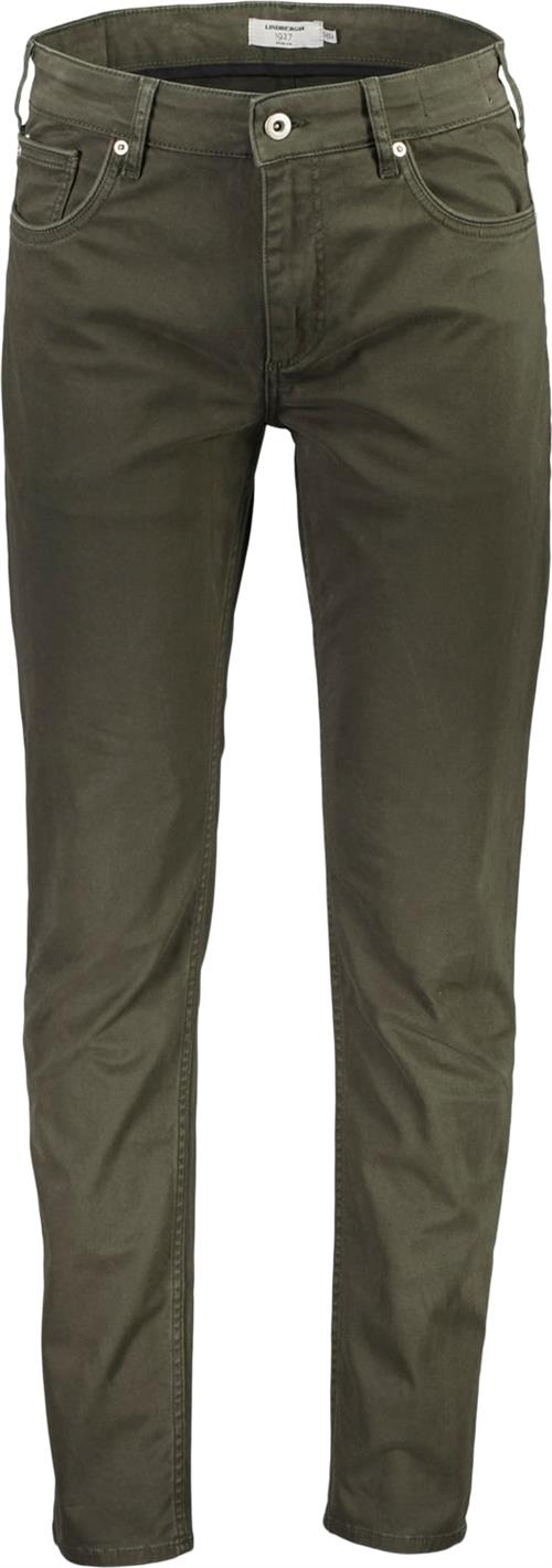 Se Lindbergh 1927: Cashmere Touch Pants Mand Army Chinos Str 32/30 Cashmere - hos Magasin ved Magasin