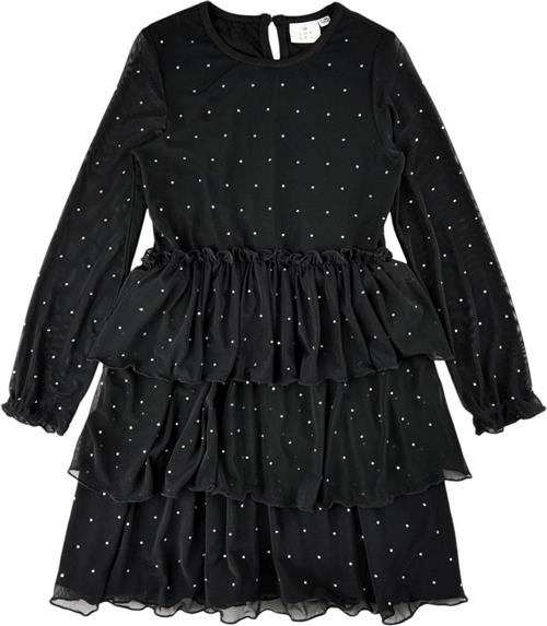 The New Tnmaise L_S Dress Str 146-152 cm/11-12 år - Black Beauty Kjoler Polyester hos Magasin