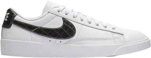 Nike Blazer LOW W Kvinde White/black Sneakers Str 38,5 - Læder hos Magasin