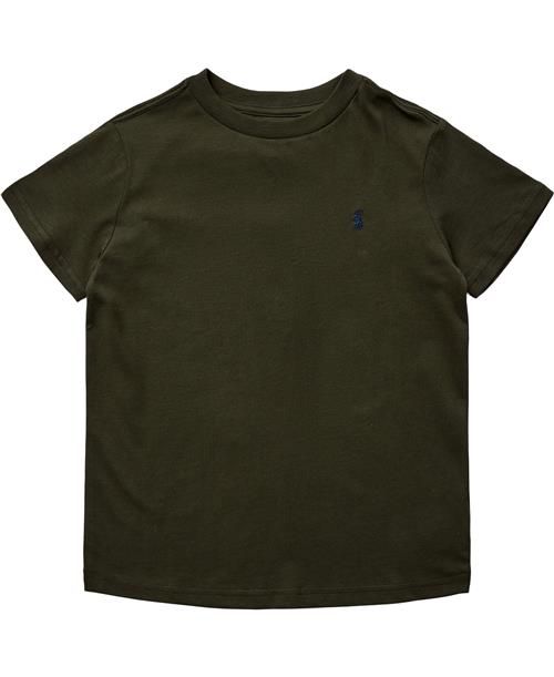 Se Polo Ralph Lauren Cotton Jersey Crewneck Tee Str 7 / 7 år - Armadillo/c7998 Kortærmede T-shirts Bomuld hos Magasin ved Magasin