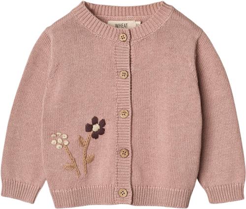 Wheat Strik Cardigan Ella Str 2 år / 92 cm - 2026 Cardigans Bomuld hos Magasin