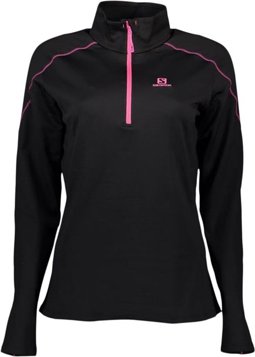 Salomon ike Mid Halfzip XL - Trøjer & Sweatshirts Polyester hos Magasin