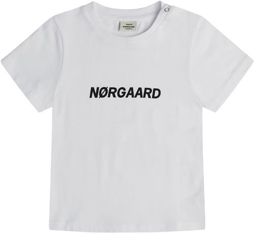 Se Mads Nørgaard - Copenhagen Single Favorite Taurus Str 1 år - Hvid Kortærmede T-shirts Bomuld hos Magasin ved Magasin