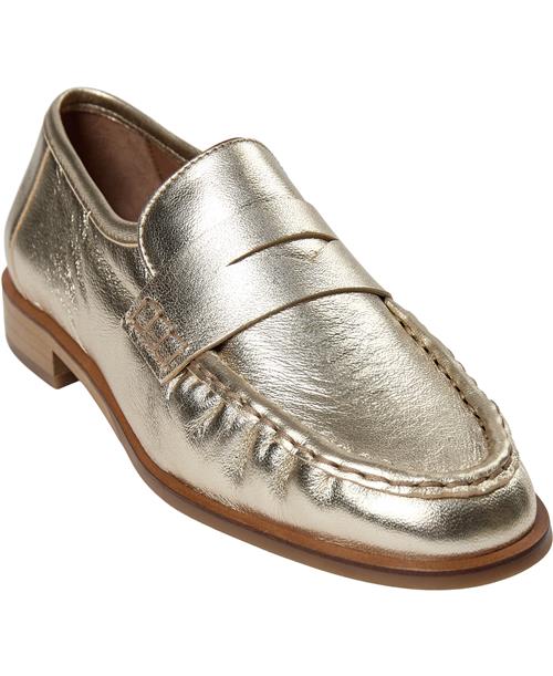 Billi Bi Sko A6352 Kvinde Gold Nappa 002 Loafers Str 42 - hos Magasin