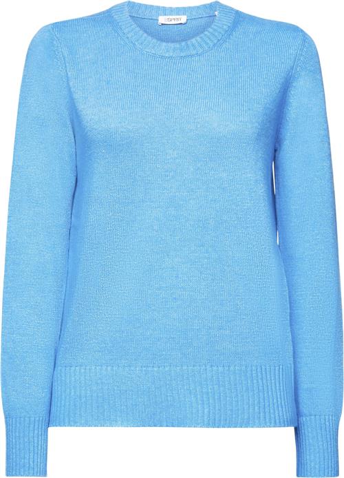 Esprit Small Crew Cash Kvinde Blue Sweaters Str XXL - hos Magasin