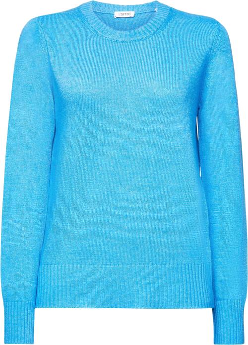 Esprit Small Crew Cash Kvinde Blue Sweaters Str S - hos Magasin