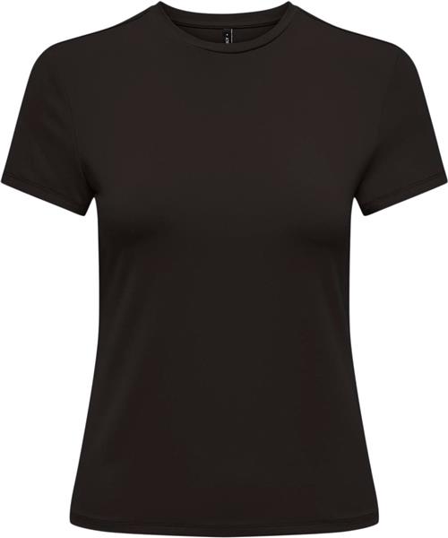 ONLY Onlea S/S TOP Oneck JRS Noos Kvinde Chocolate Torte Kortærmede T-shirts Str S - hos Magasin