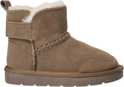 Se Sofie Schnoor Suede Boot Dark Sand Støvler Str 30 - hos Magasin ved Magasin