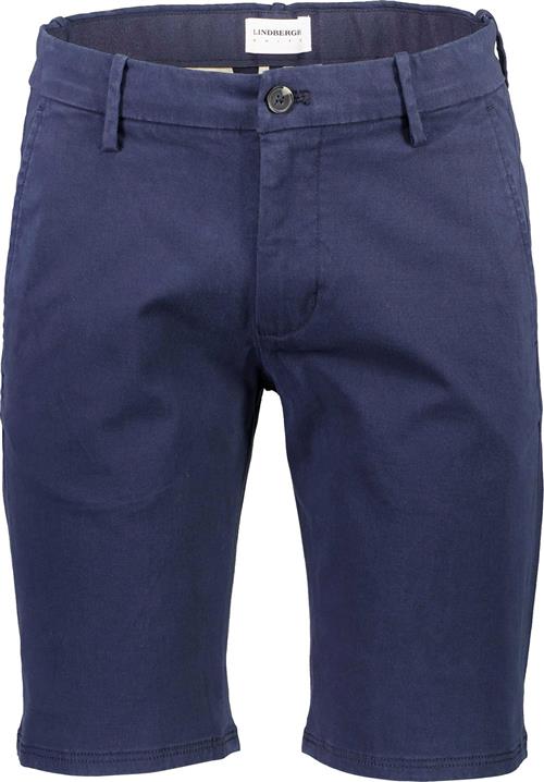 Lindbergh Chino Shorts Mand Blå Chino Shorts Str M - hos Magasin