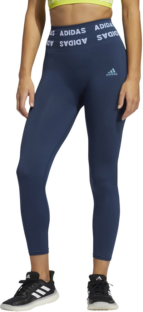 Se adidas Training Aeroknit 7/8 Highrise Tights S - Tights Bomuld hos Magasin ved Magasin