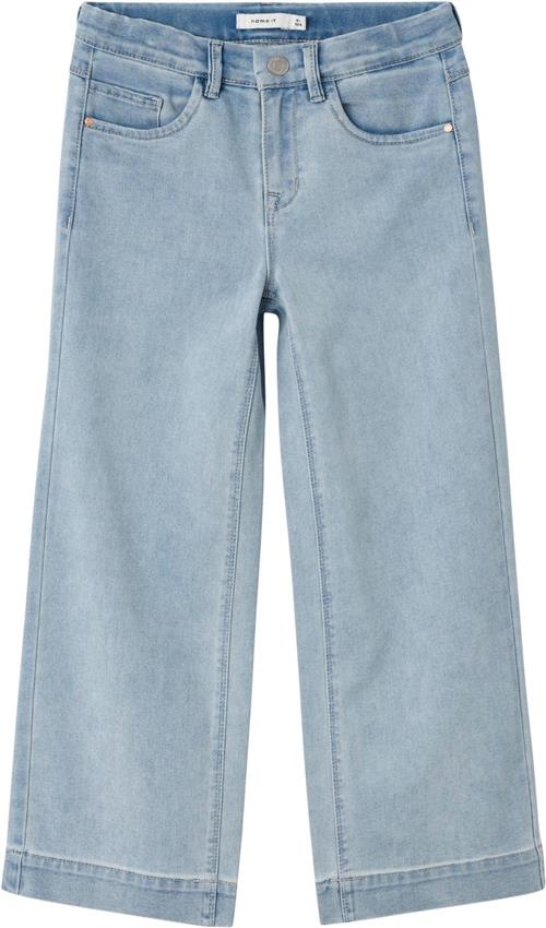 Name It Nkfrose HW Wide Jeans 1356on Noos Str 152 - Blå Jeans hos Magasin