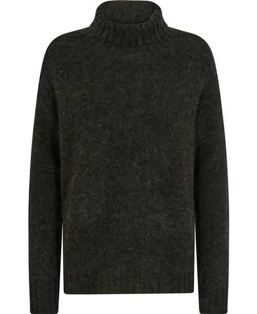 My Essential Wardrobe 11 THE Knit Rollneck Kvinde Rosin Melange Sweaters Str S - hos Magasin