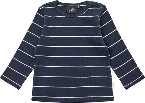 Se Sofie Schnoor Tshirt Long-sleeve Str 2 år / 92 cm - Dark Blue Langærmede T-shirts hos Magasin ved Magasin