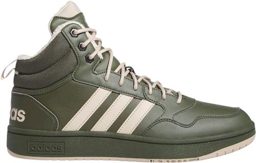 Se adidas Hoops 3.0 Mid Winter Sneakers Mand Grøn Sneakers Str 46 - hos Magasin ved Magasin