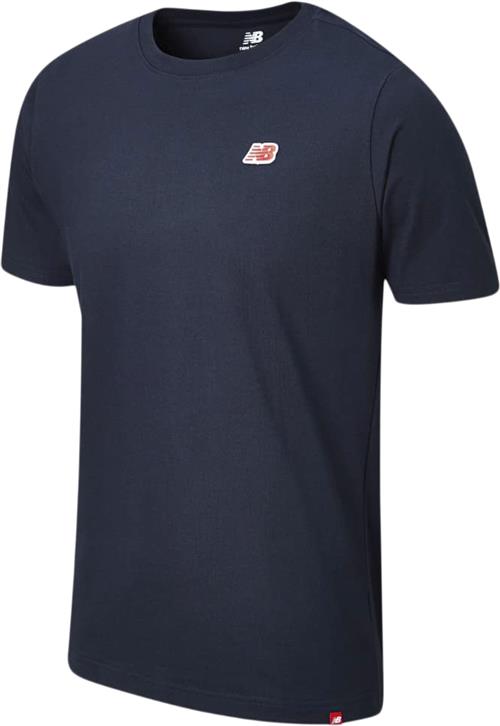 New Balance Small Logo Tshirt Mand Eclipse Kortærmede T-shirts Str XL - Bomuld hos Magasin