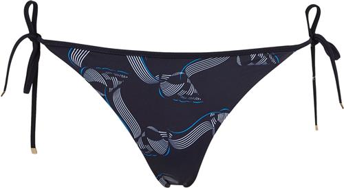 Tommy Hilfiger Cheeky String Side TIE Print Bikiniunderdele Str L - hos Magasin