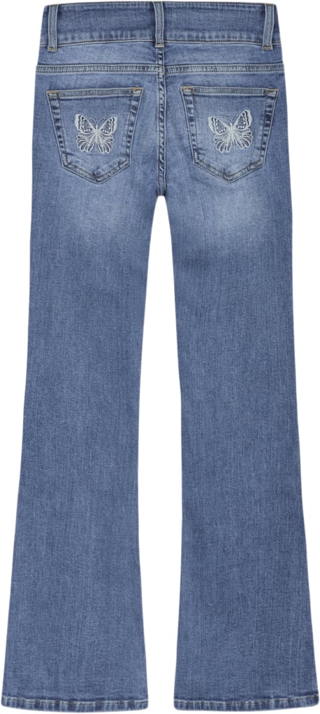 Grunt Cancas Low Flare Str 21/8Y - Blue Jeans hos Magasin