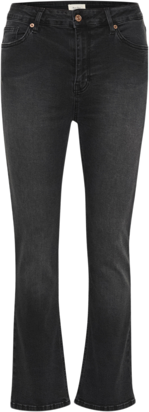 Part Two Ryanpw JE Ryanpw Kvinde Washed Black Denim Flared Jeans Classic Fit Str 30 - hos Magasin