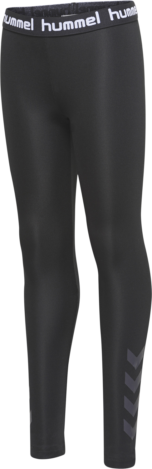 Se Hummel Hmltona Tights Str 12 år / 152 cm - Sort Leggings hos Magasin ved Magasin